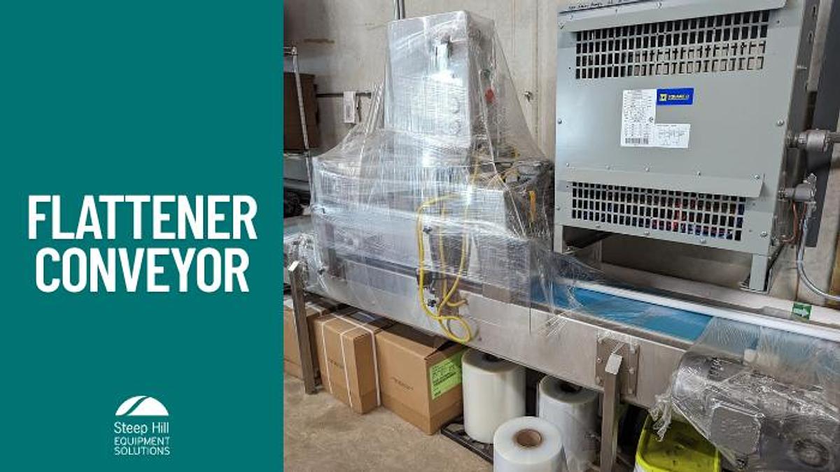 Used Flattener Conveyor