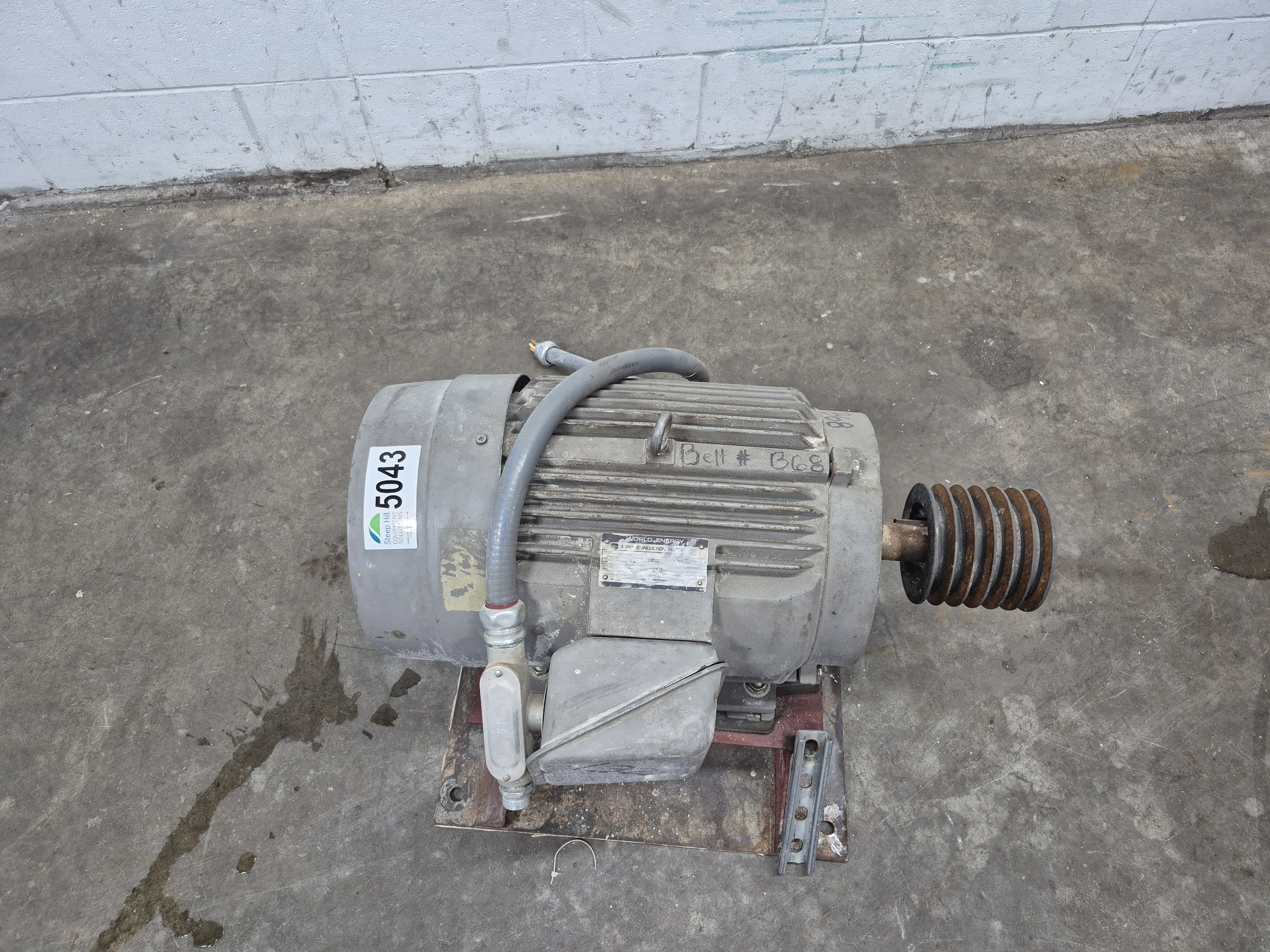 Used Toshiba 3-Phase Induction Motor 