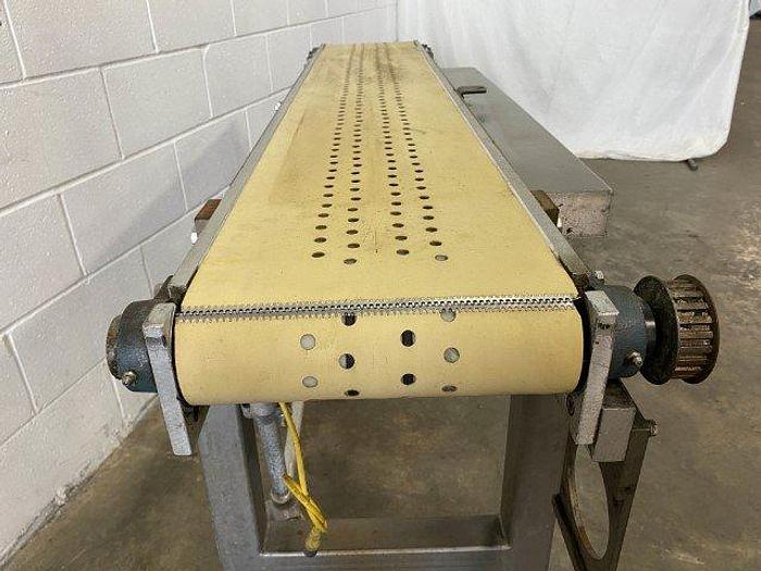 Used Perforated Flat Belt Conveyor