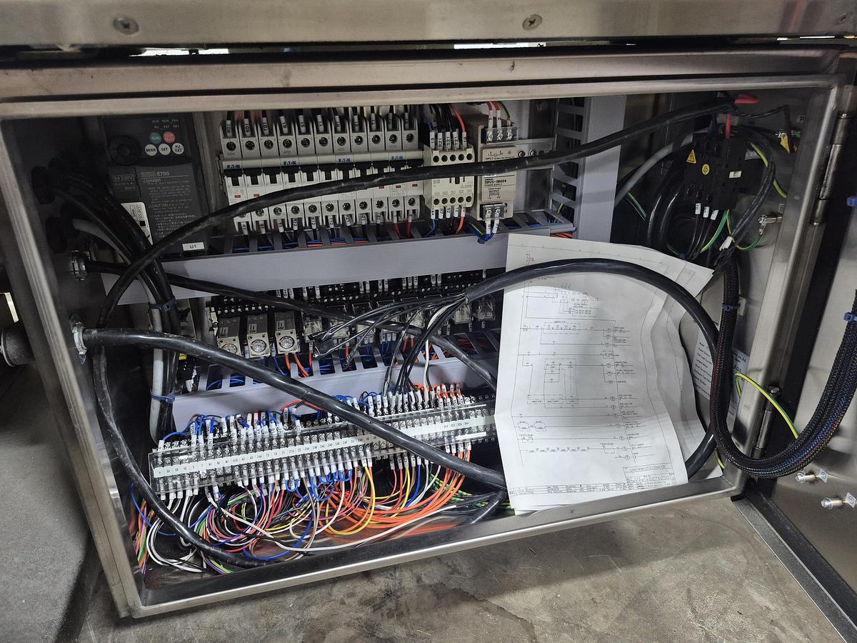 Used Rheon Automatic Conveyor Guillotine Cutter