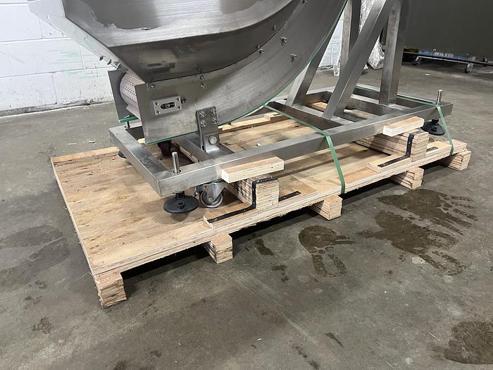 Used Elevating Conveyor with Hopper