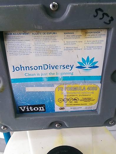 Used Johnson Diversey Foaming Cleaner
