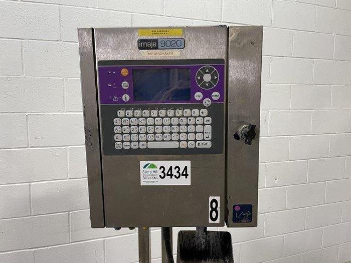 Used Markem-Imaje 9020 Inkjet Printer