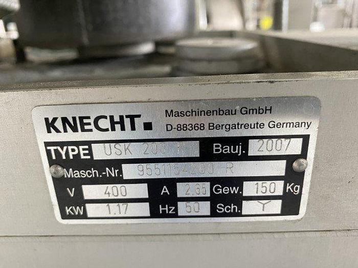 Used Knecht USK 200 Circular Blade Sharpener