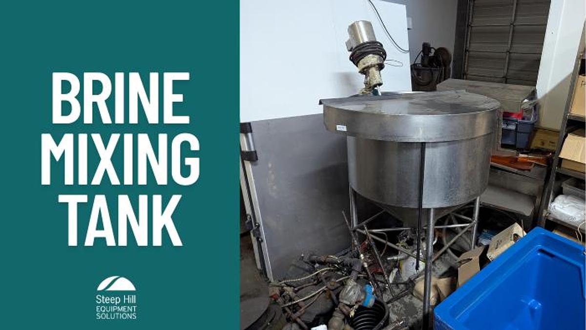 Used Brine Mix Tank