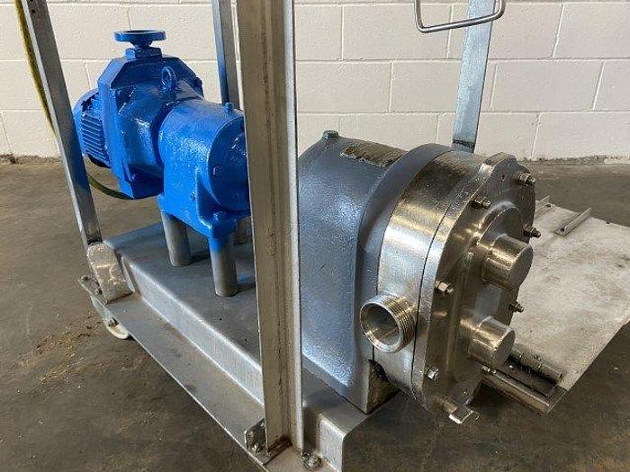 Used Waukesha 55 Sanitary PD Pump
