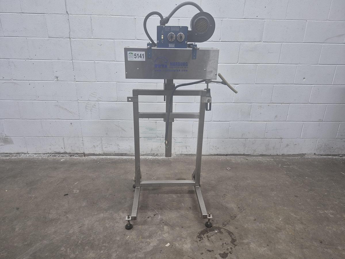 Used Marburg CR-6000 Compact Heat Shrink Tunnel