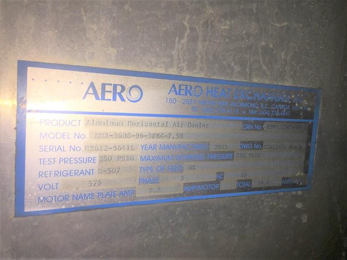 Used Aero Horizontal Air Cooler
