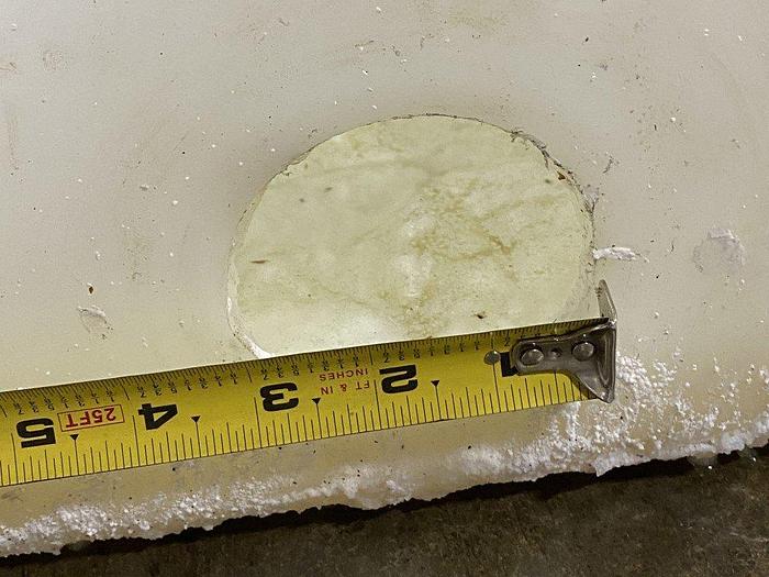 Used Barr 750 Gallon Poly Storage Tank