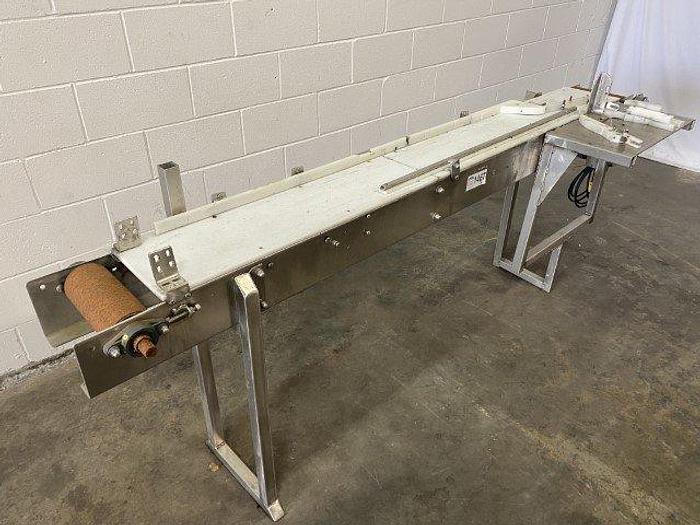 Used 8' Long Flat Belt Conveyor