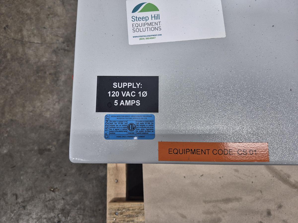 Used Dual Unit Heater System w/ Thermostat & C02 Detector 