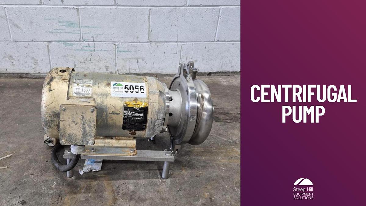 Used SS 5 HP Centrifugal Pump