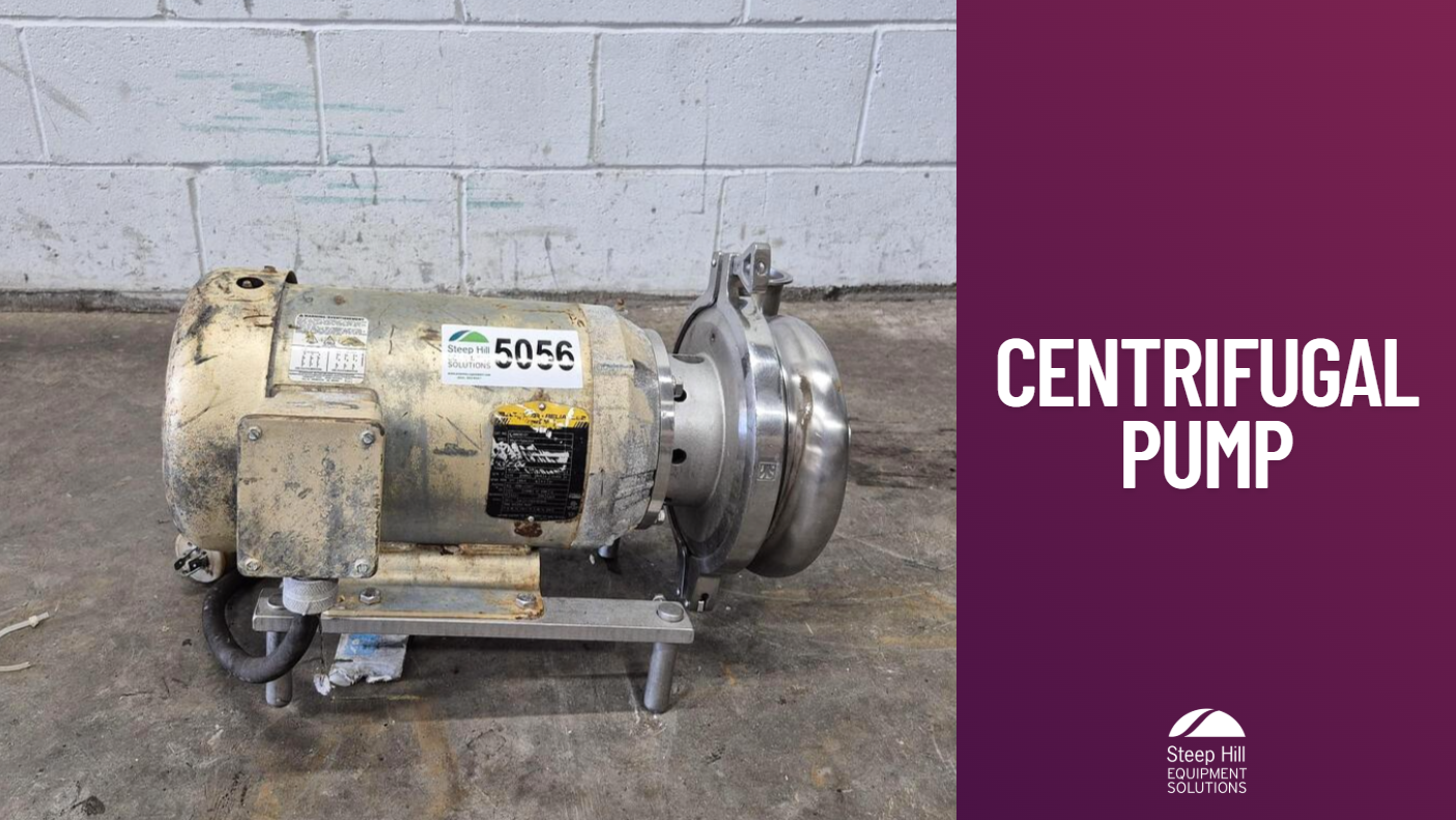 Used SS 5 HP Centrifugal Pump