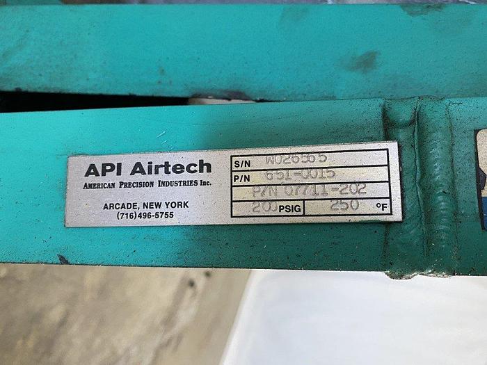Used API Airtech Compressor Cooler