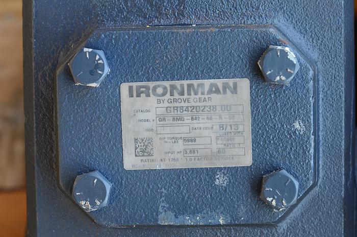 Used Iron Man: Grove Gear 60:1 Gearbox