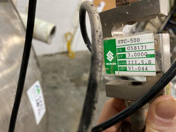 Used 300 Gallon Hopper With Load Cells