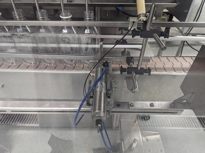 Used Acasi 8-Head Piston Filler & Inline Capper