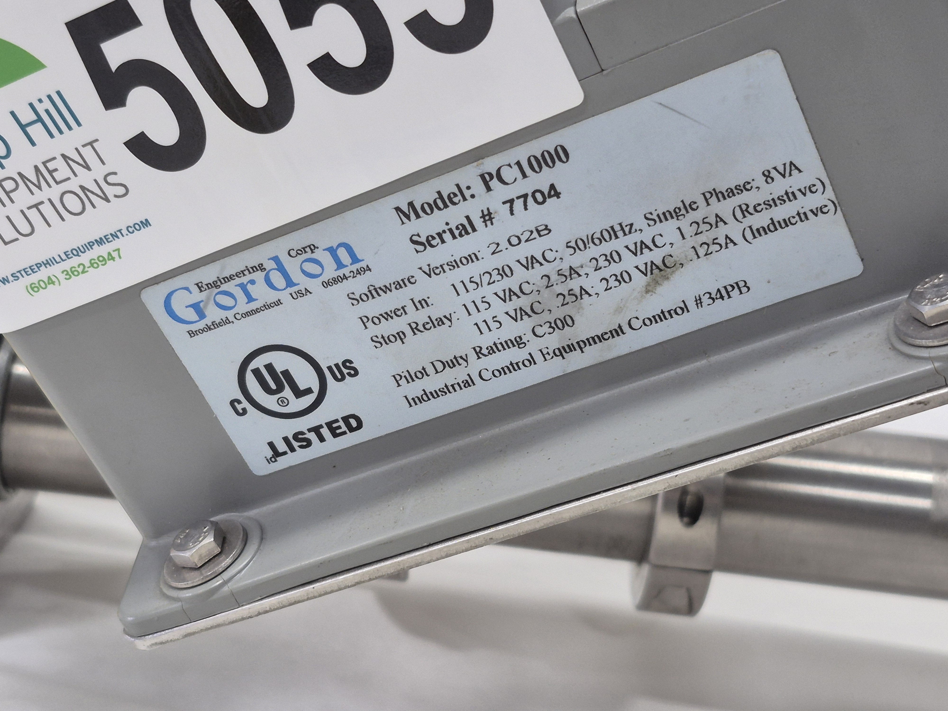 Used Gordon PC1000 Proxagard System