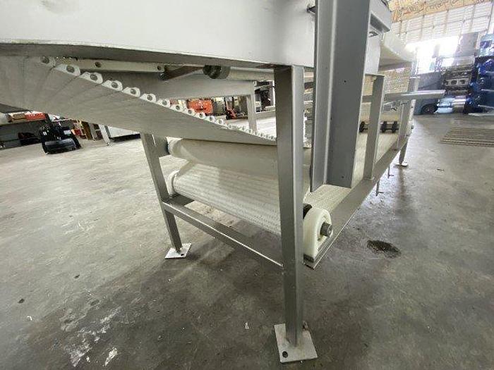 Used Metalcraft 8' x 2' Modular Belt Conveyor