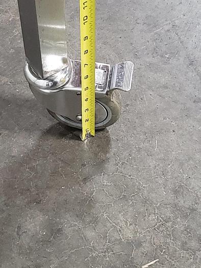 Used 6' x 3' Stainless Steel Table