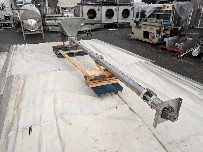 Used Auger with Hopper