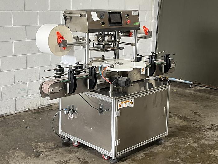 Used Rotary Bucket Foil Lid Sealer