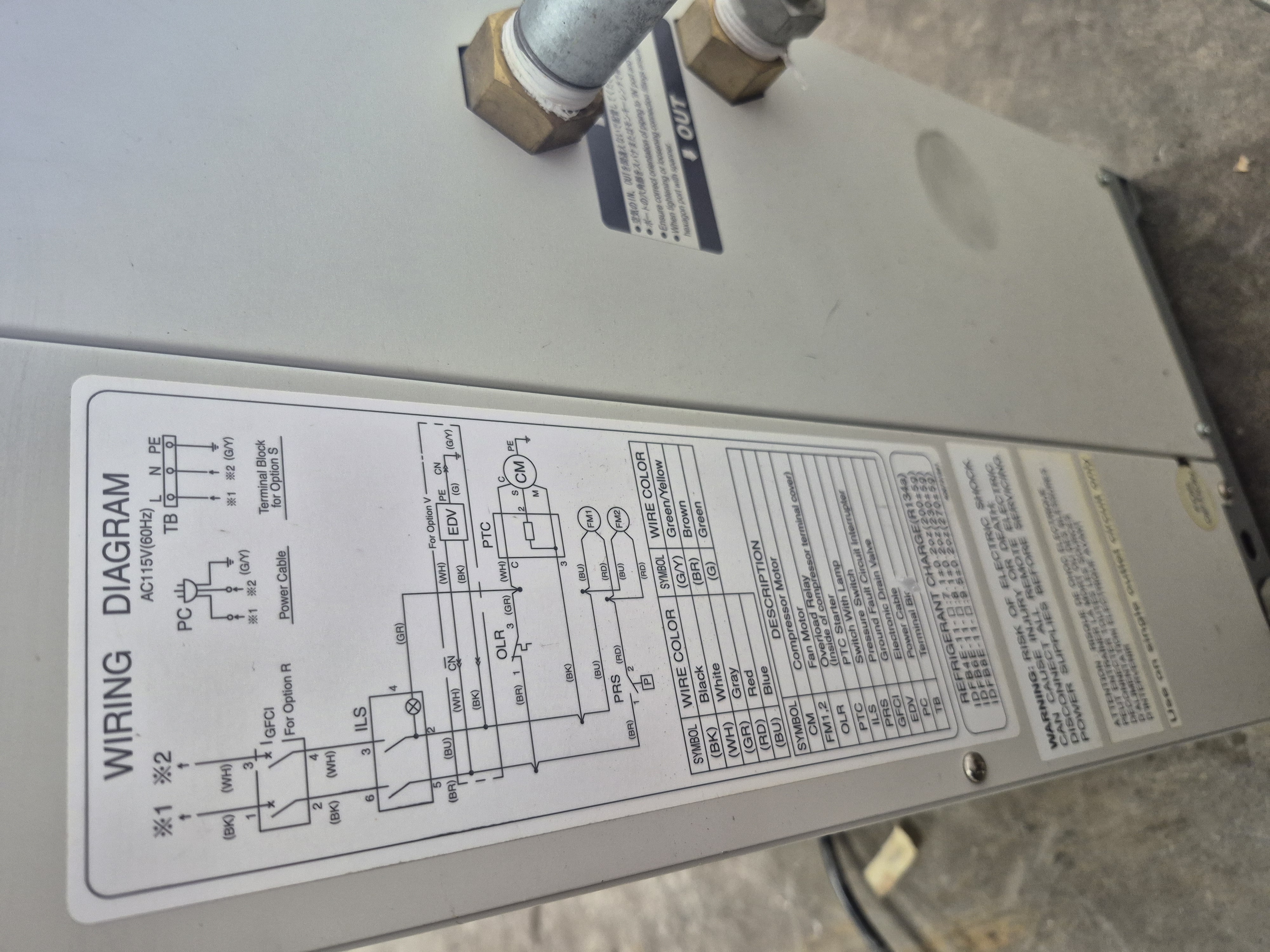 Used SMC IDFB6E Refrigerated Air Dryer 