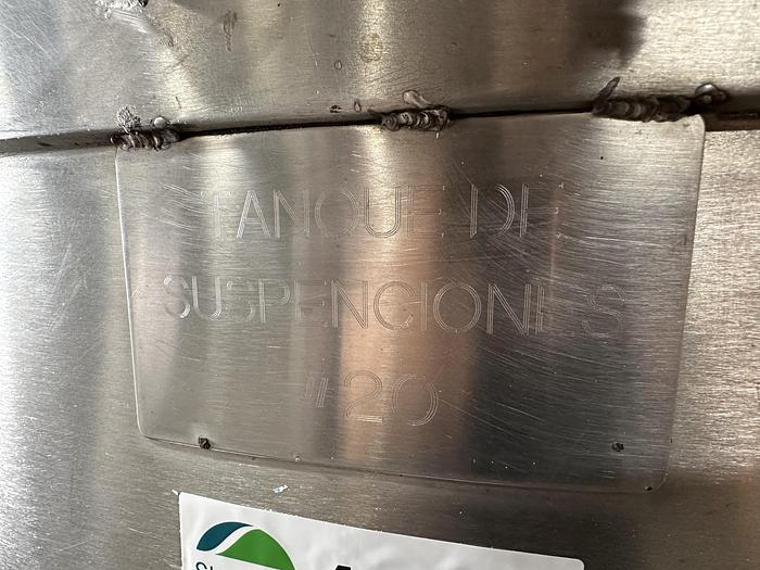 Used 180 Gallon SS Tank with Lid