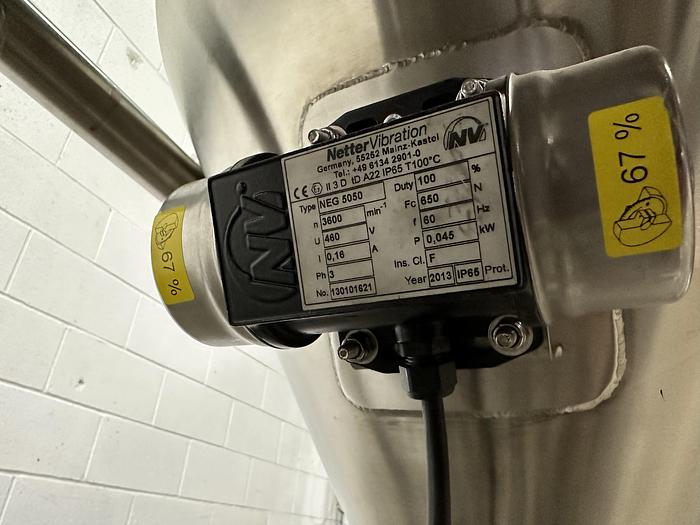 Used Fristam Powder Mixer 15-52