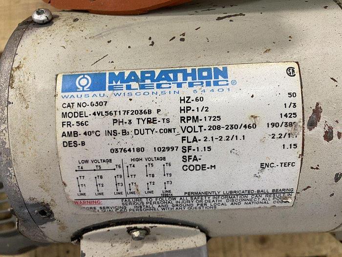 Used Kice VB Rotary Airlock Valve