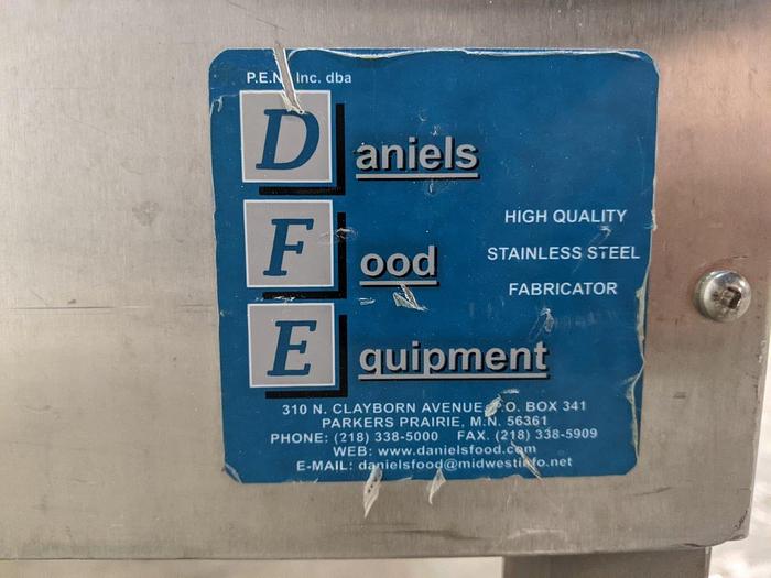 Used Daniels DMX 100 SS Paddle Mixer