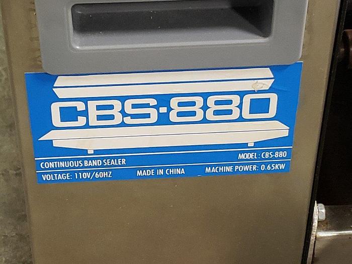Used CBS-880 Continuous Band Sealer