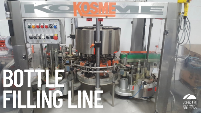 Used Complete Bottle Filling Line
