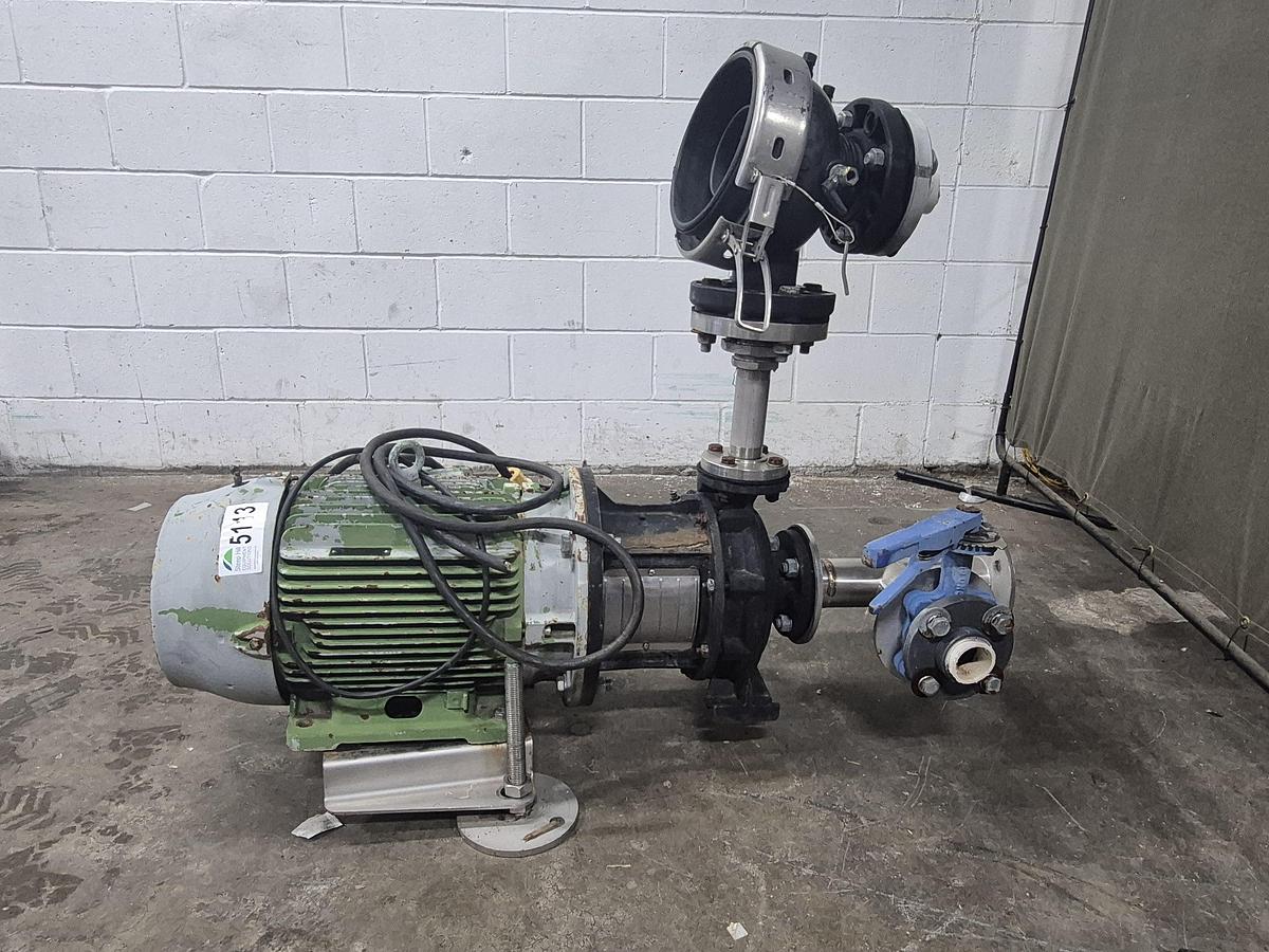 Used Grundfos Single-Stage End-Suction Centrifugal Pump