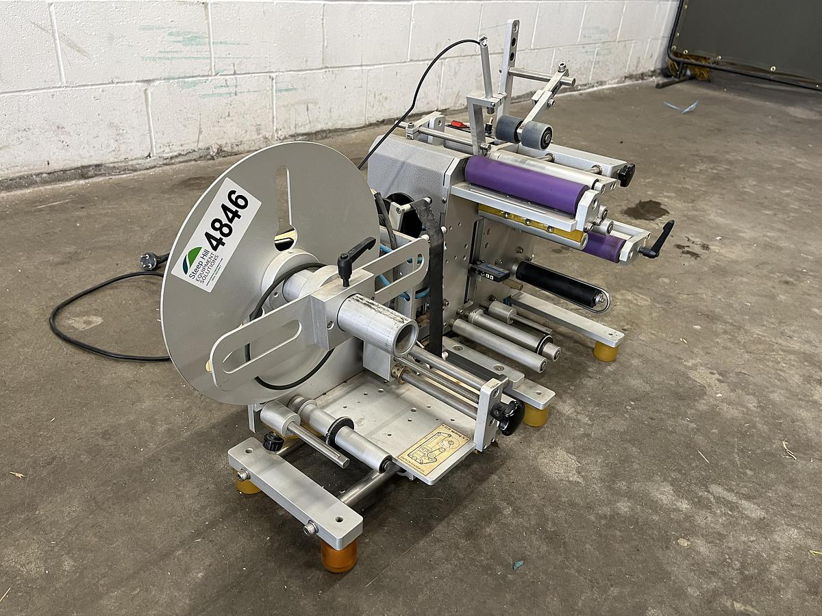 Used Tabletop Bottle Labeller
