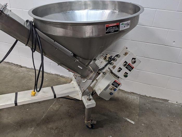 Used Incline Auger Conveyor