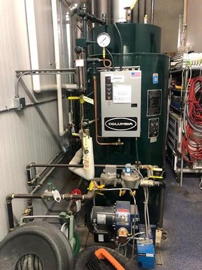 Used Columbia High Pressure Steam Boiler CT