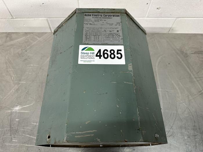 Used Acme T-1-53515-3 7.5 KVA Transformer
