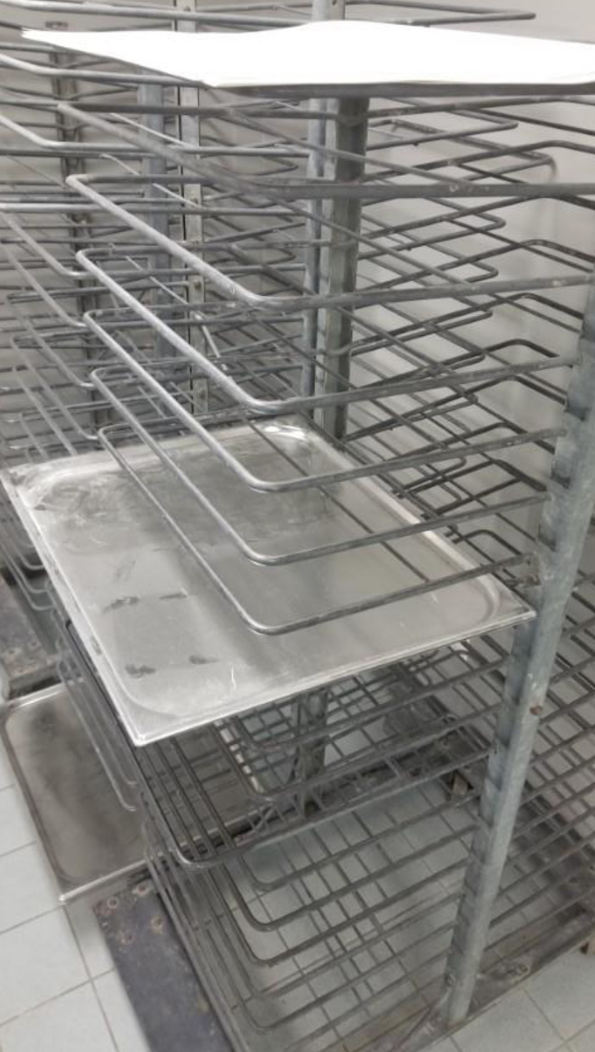 Used Baking Sheet Racking (Includes Baking Sheets) 