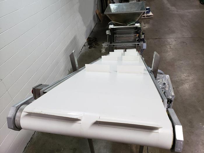 Used CMI Guillotine Hopper & Incline Conveyor