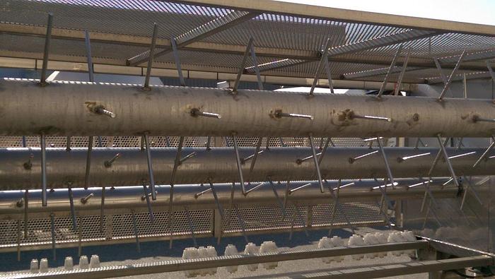 Used 10’ Wide SS Unloading Conveyor