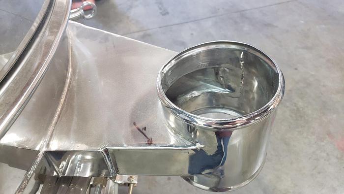 Used DZJX Round 3-Deck Vibratory Sifter Separator