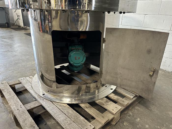 Used DZJX Round 2-Deck Vibratory Sifter Separator