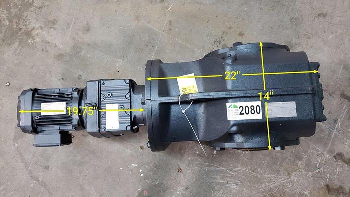 Used Sew-Eurodrive 1.5 Hp Helical Gear Motor