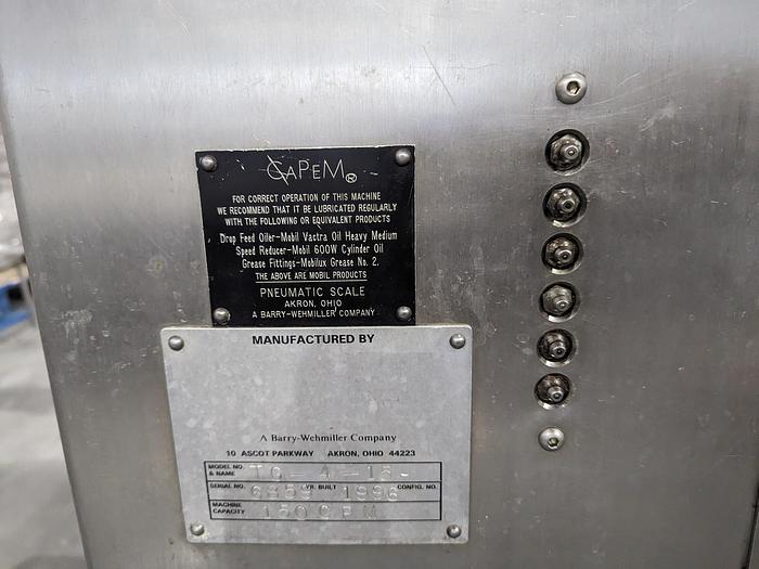 Used Consolidated TG Capper