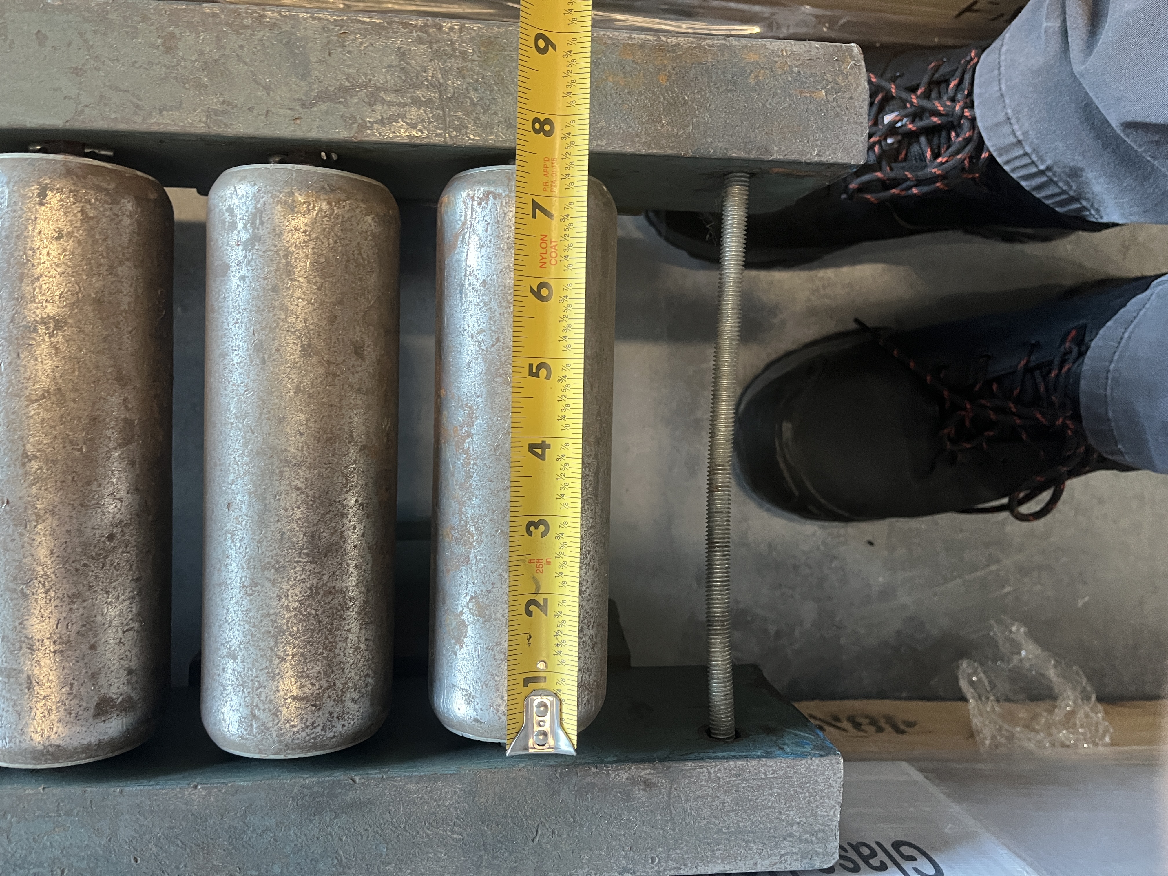 Used 2 Univeyor Gravity Roller Conveyors