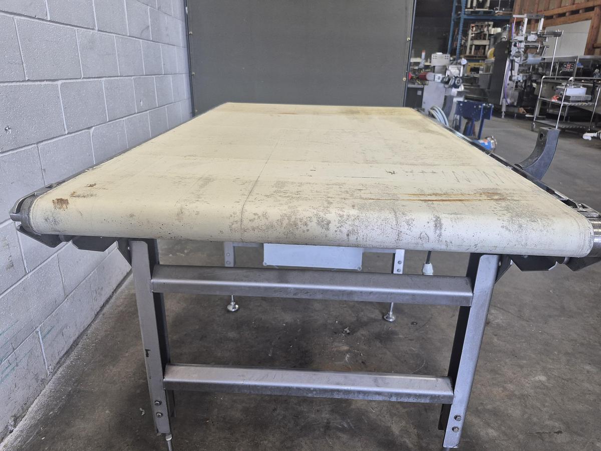 Used 4.75 ft Flat Belt Conveyor