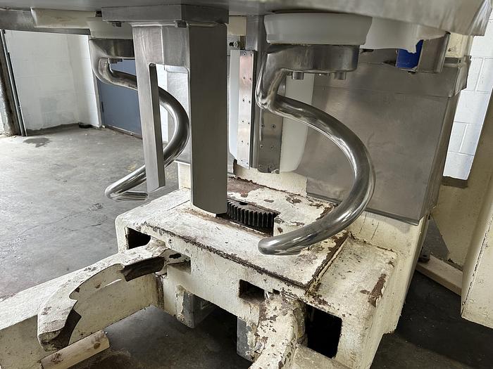 Used VMI SPI400 Double Spiral Mixer With SS Bowl