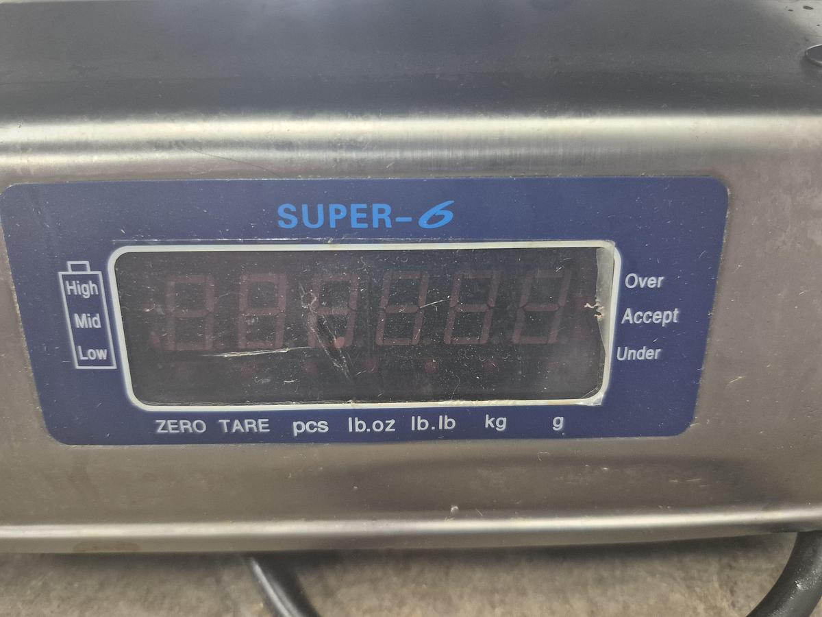 Used Super-6 Electronic Scale