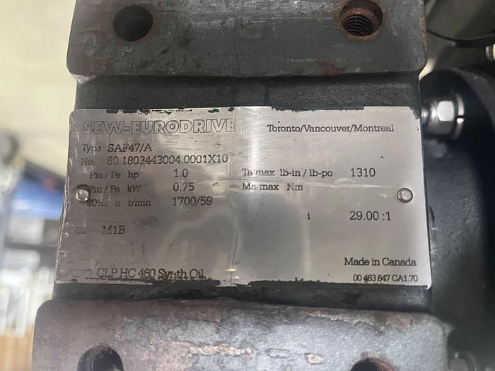 Used 4' Hinds-Bock Straight Conveyor - SC-2404